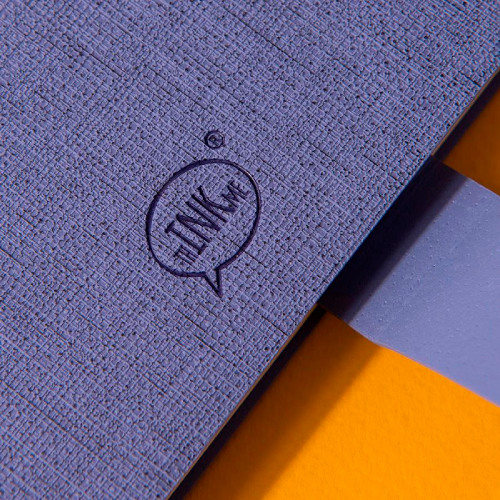 Бизнес-блокнот А5  "Provence", сиреневый, мягкая обложка, в клетку (сиреневый)