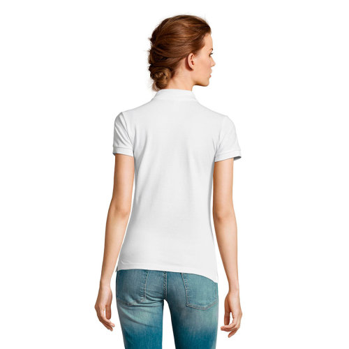 Рубашка поло женская PEOPLE 210 (белый)