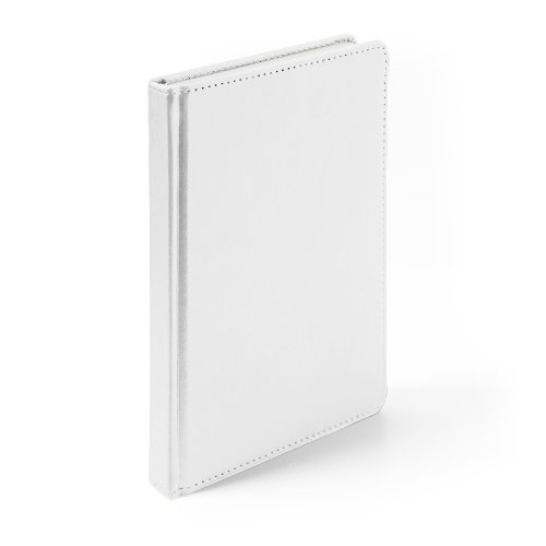 Ежедневник недатированный Anderson, А5,  белый, белый блок (белый)