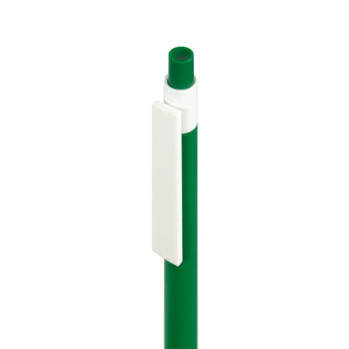 Ручка шариковая RETRO, пластик (зеленый, белый)