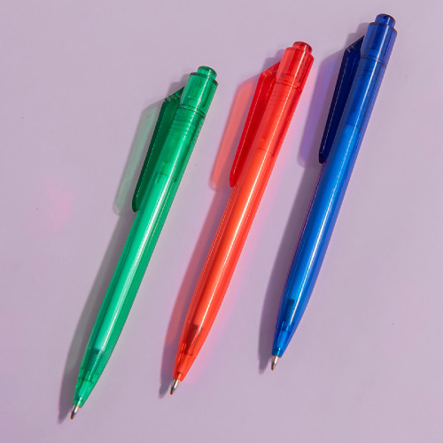 Ручка шариковая N16, RPET пластик (синий)