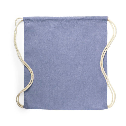 Рюкзак KONIM  из переработанного хлопка (синий)