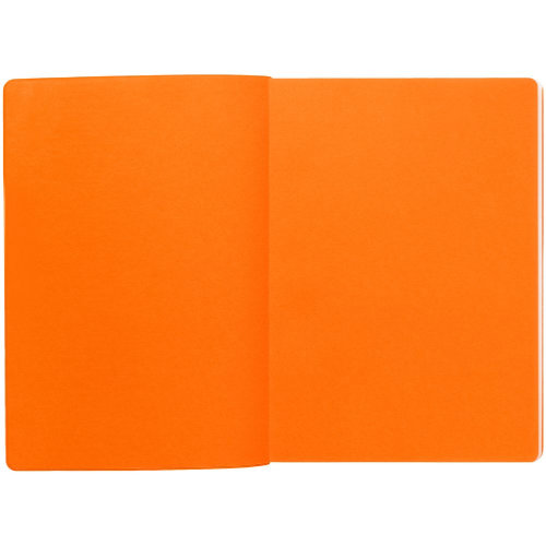 Ежедневник Flexpen Black, недатированный, черный со светло-оранжевым