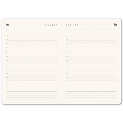 Ежедневник недатированный портфолио Mark,формат А5, в линейку (бордовый)