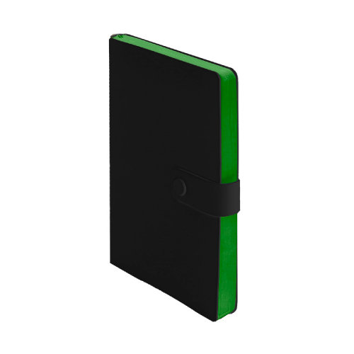 Ежедневник недатированный STELLAR, формат А5 (черный, зеленый)