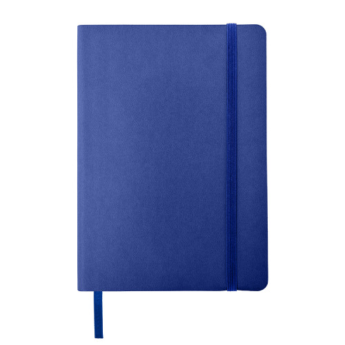 Ежедневник недатированный Shady, А5,  синий, кремовый блок, темно-синий обрез (синий)