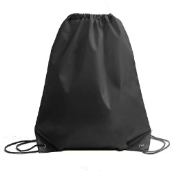 Рюкзак мешок с укреплёнными уголками BY DAY, черный, 35*41 см, полиэстер 210D (черный)