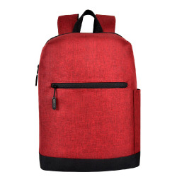 Рюкзак Boom, красный/чёрный, 43 x 30 x 13 см, 100% полиэстер 300 D (красный, черный)