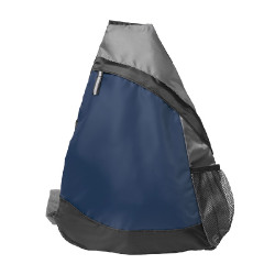 Рюкзак Pick, т.синий/серый/чёрный, 41 x 32 см, 100% полиэстер 210D (темно-синий)