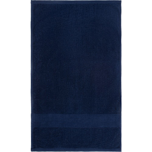 Полотенце махровое «Тиффани», среднее, синее (спелая черника)
