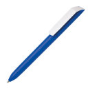 Ручка шариковая FLOW PURE с белым клипом (лазурный)