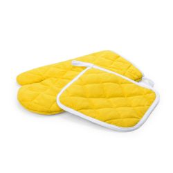 Набор: прихватка и рукавица LESTON (желтый)