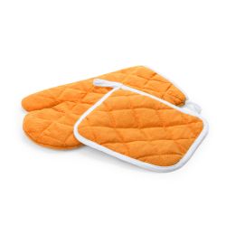 Набор: прихватка и рукавица LESTON (оранжевый)