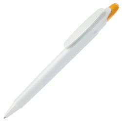 Ручка шариковая OTTO (белый, желтый)