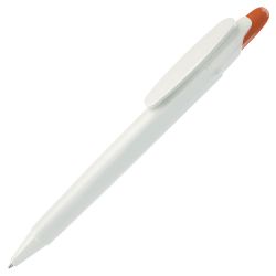 Ручка шариковая OTTO (белый, оранжевый)