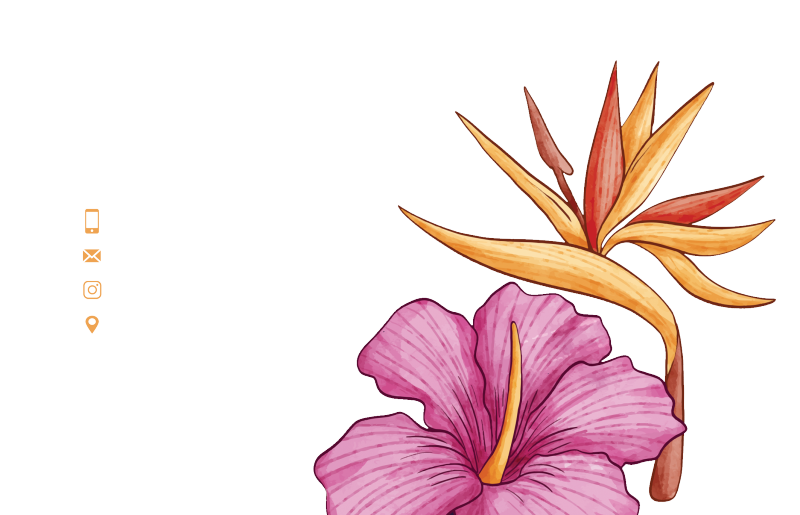 Визитка флорист, салон цветов шаблон.psd