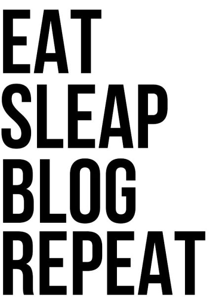 eat sleep blog repeat